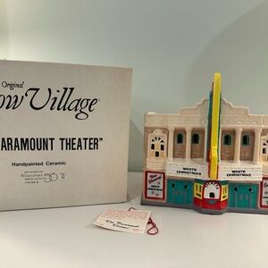 Department 56 Snow Village - Paramount Theater